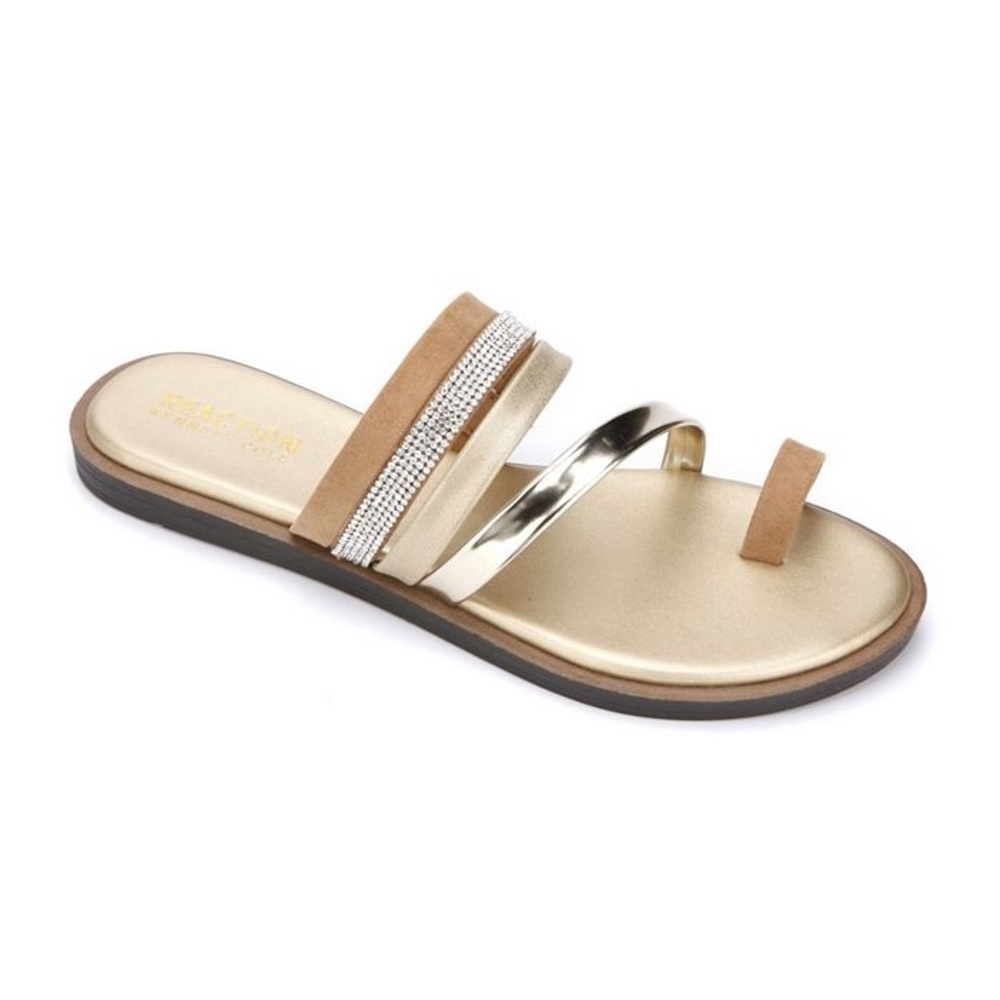 Kenneth Cole Gold Sandals 7.5
